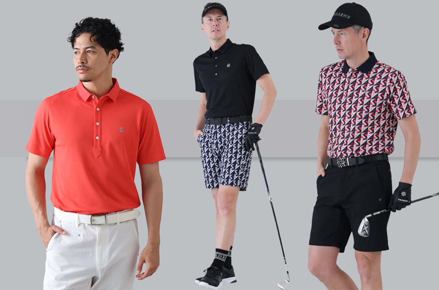 【St ANDREWS】8月メンズコーディネート