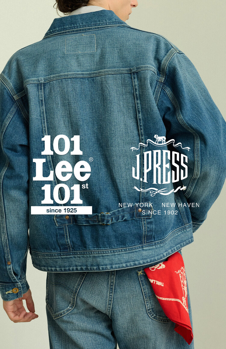 J.PRESS MEN】Lee×J.PRESS Special Collaboration - ONWARD CROSSET