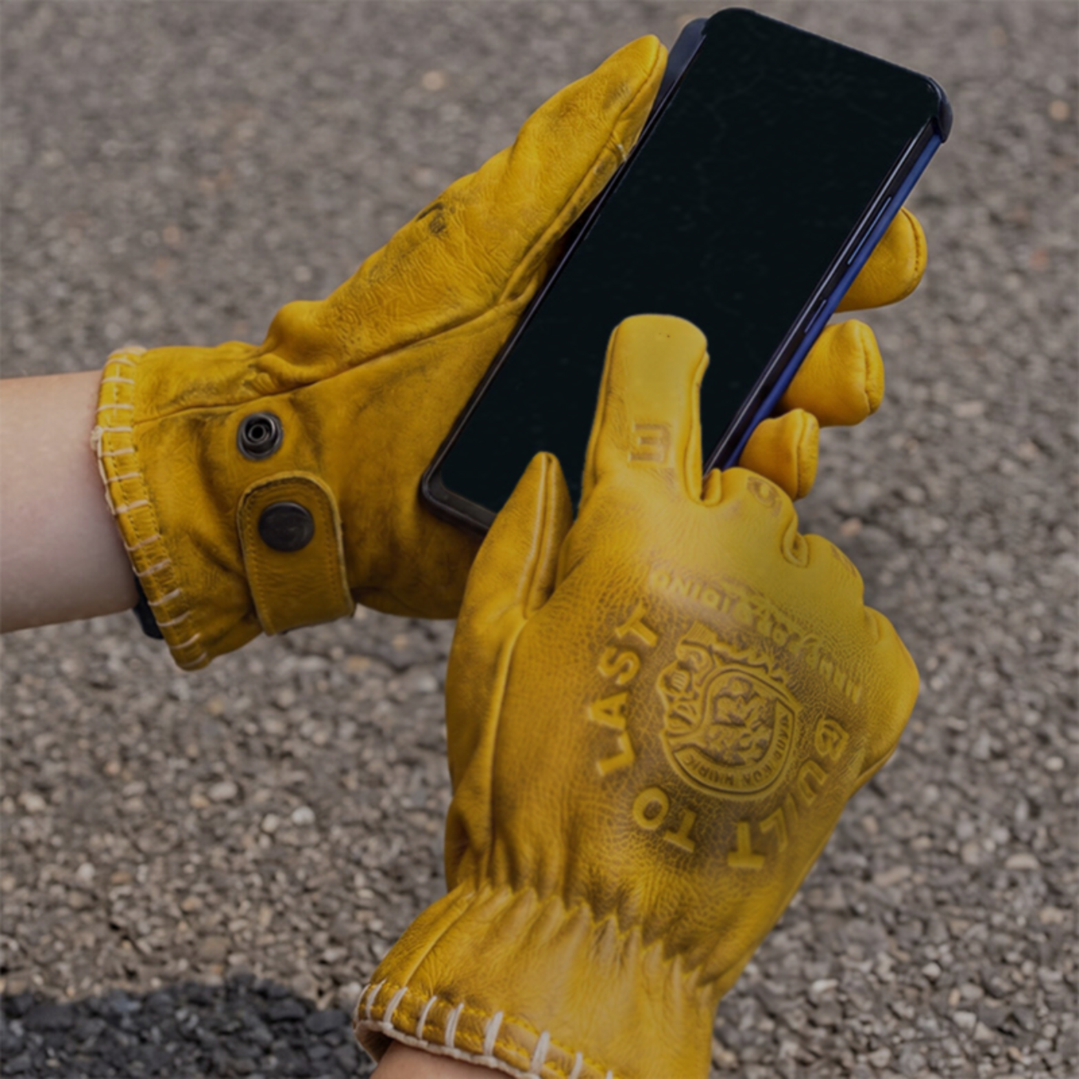 ジョン・ドゥー コヨーテ レザーグローブ スマホタッチ対応