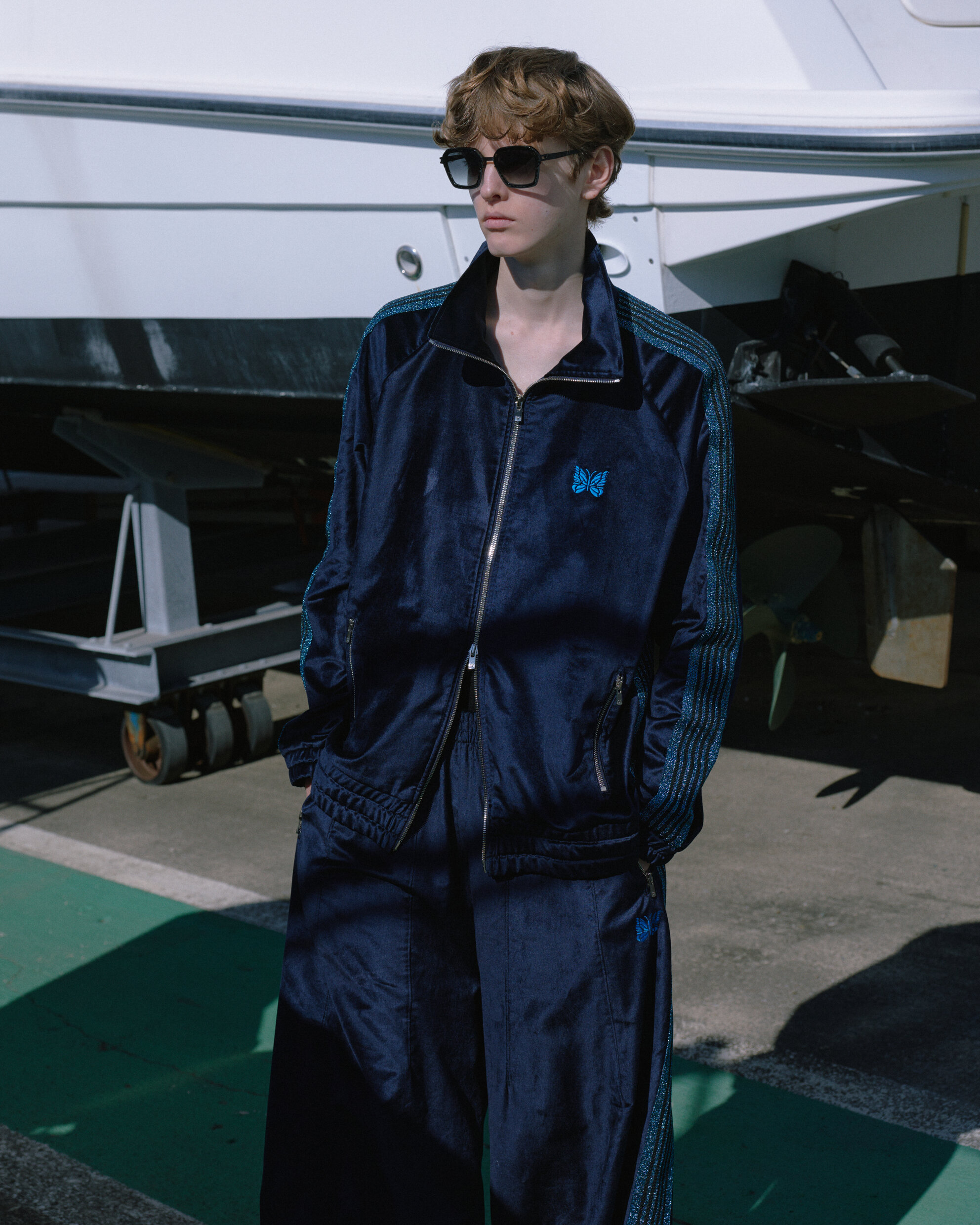 【即完】needles LHP限定セットアップ ベロア NEEDLES 2026 SPRING LHP EXCLUSIVE COLLECTION 