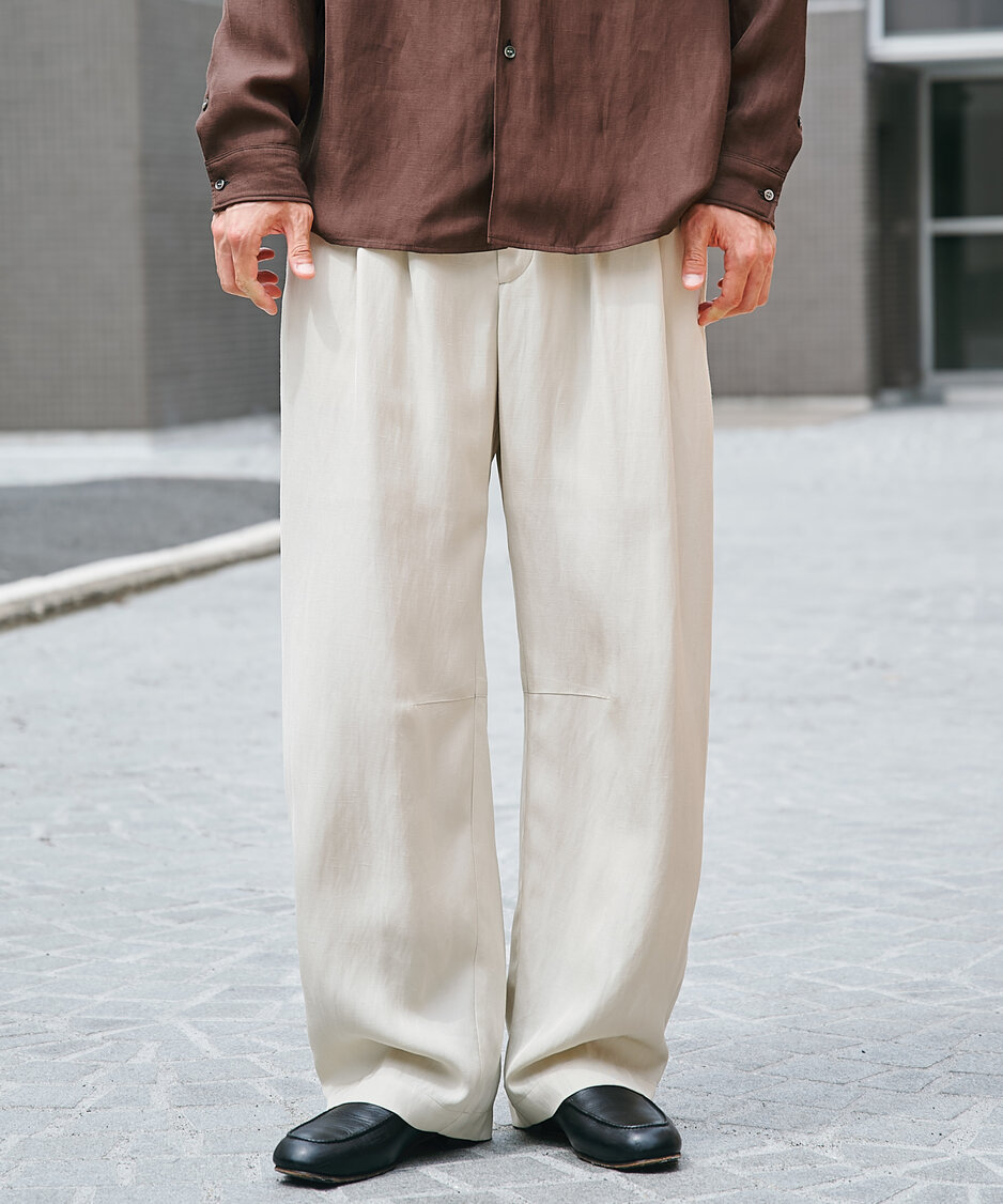 画像のaltを設定https://studious.co.jp/shop/Noseason%e3%80%80Linen%e3%80%80Wide%e3%80%80Pants/g/g116540155066/してください