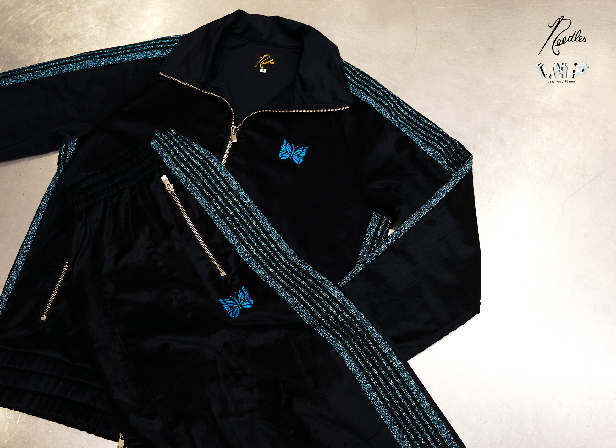 【即完】needles LHP限定セットアップ ベロア NEEDLES 2025 WINTER LHP EXCLUSIVE COLLECTION Vol.4 - mix.tokyo