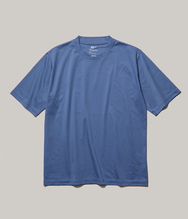 ドレスTシャツ ブルー