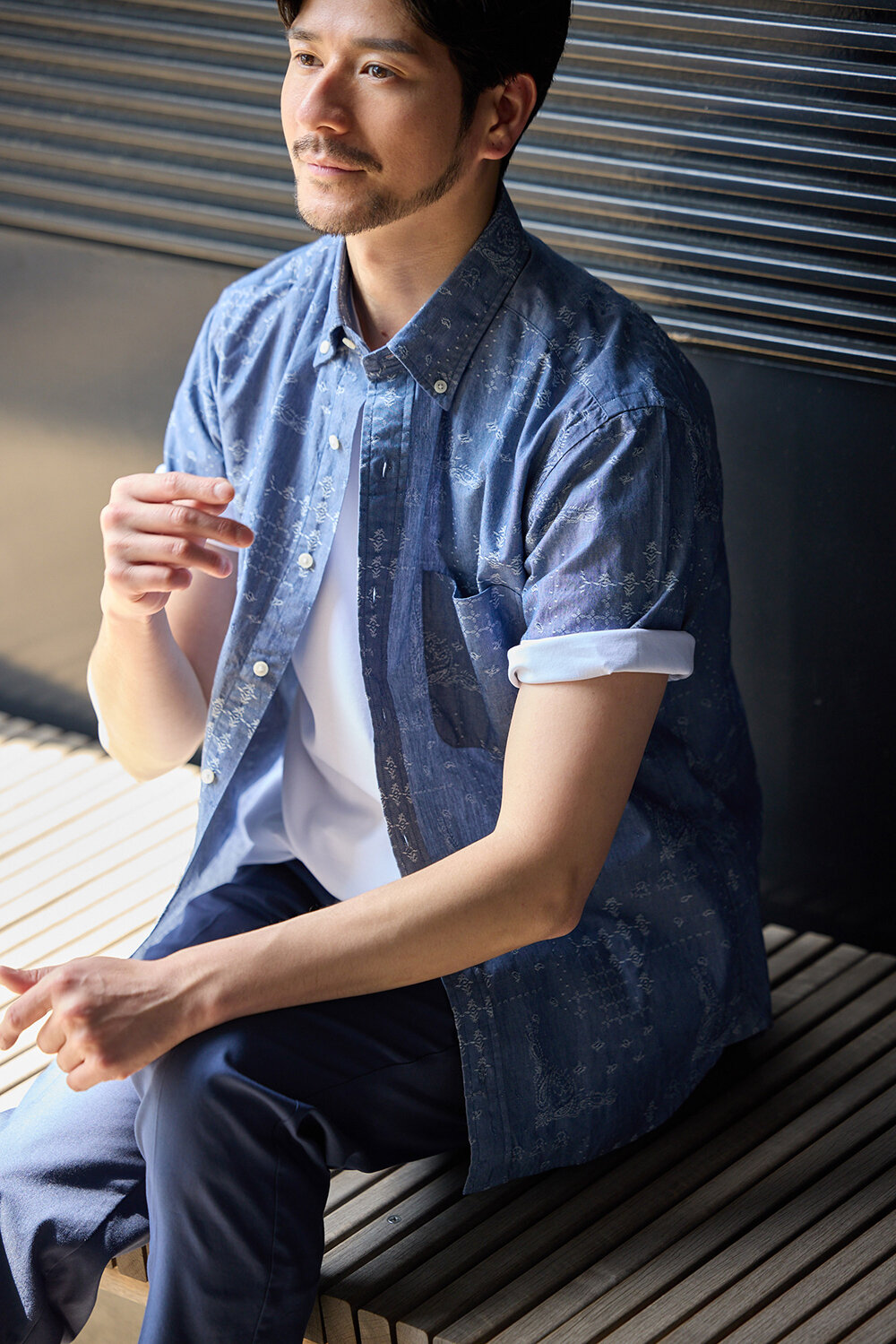 PAISLEY JAQUARD SHIRT