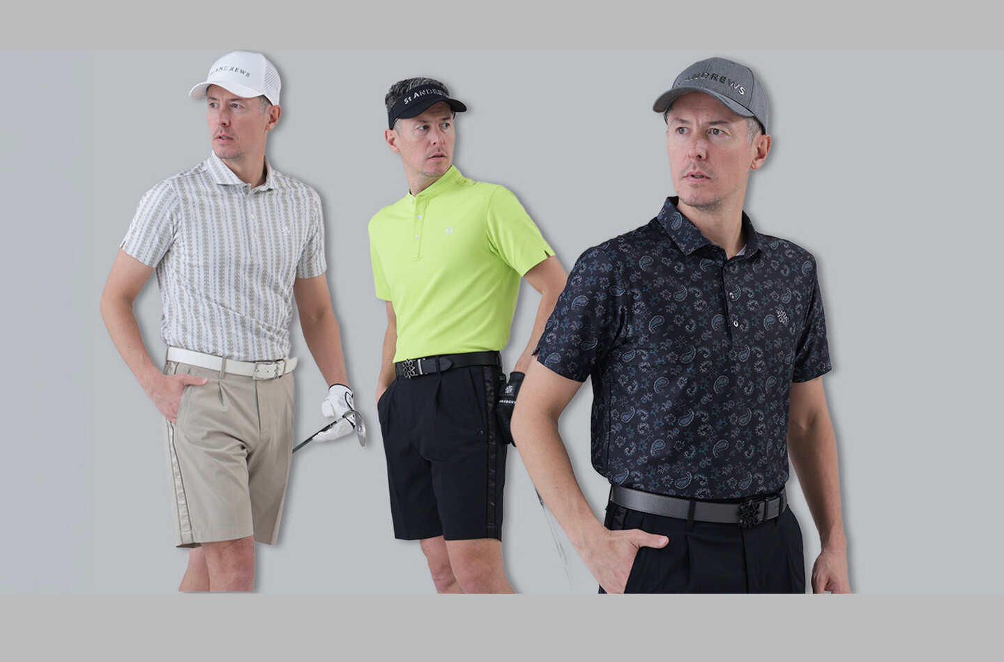 【St ANDREWS】6月メンズコーディネート