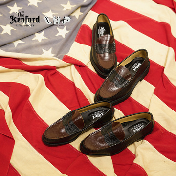 ほぼ未使用The Kenford fineshoesペニーローファー バイカラー The Kenford Fineshoes -LHP EXCLUSIVE-｜L.H.P｜ - mix.tokyo
