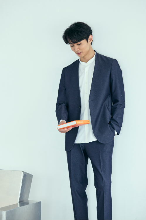 SMACTIVE デニムライクセットアップ