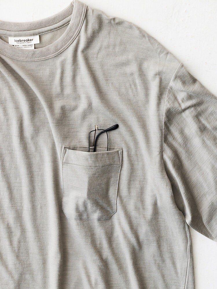 MERINO 150 LS POCKET TEE