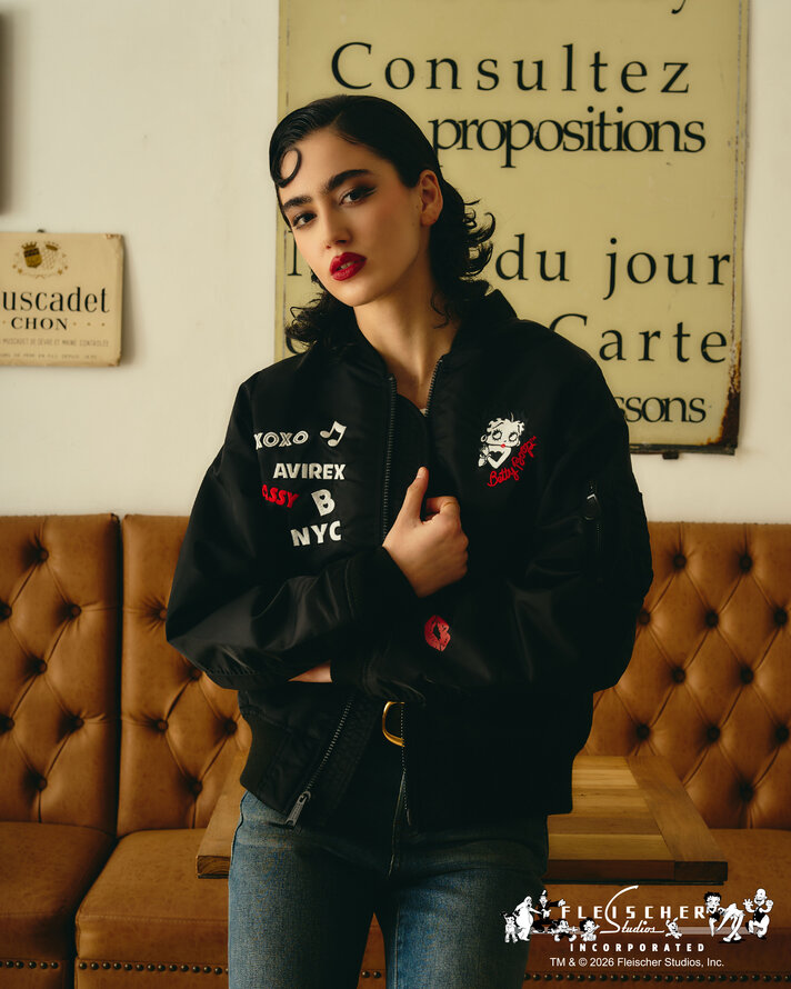 AVIREX×Betty Boop Collaboration - mix.tokyo