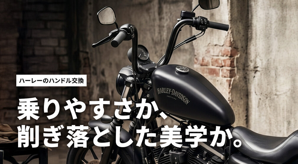 ハーレー用ハンドルバー特集バナー