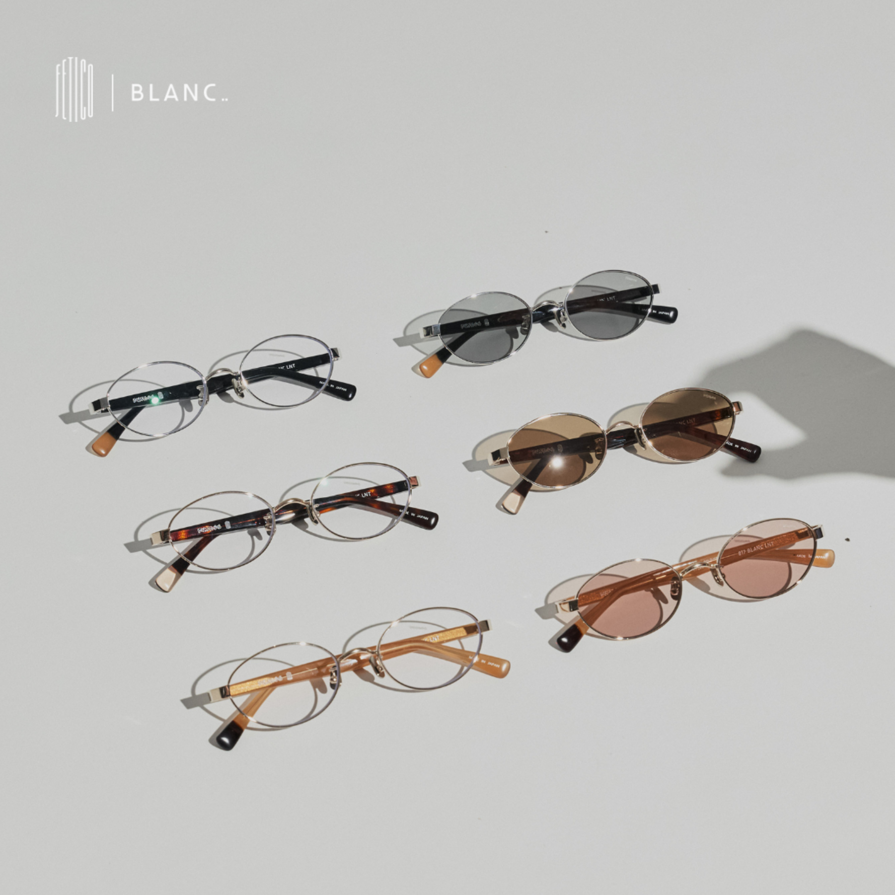 FETICO×BLANC.. コラボレーションアイウェア第3弾 | 徹底比較 - THE TOKYO