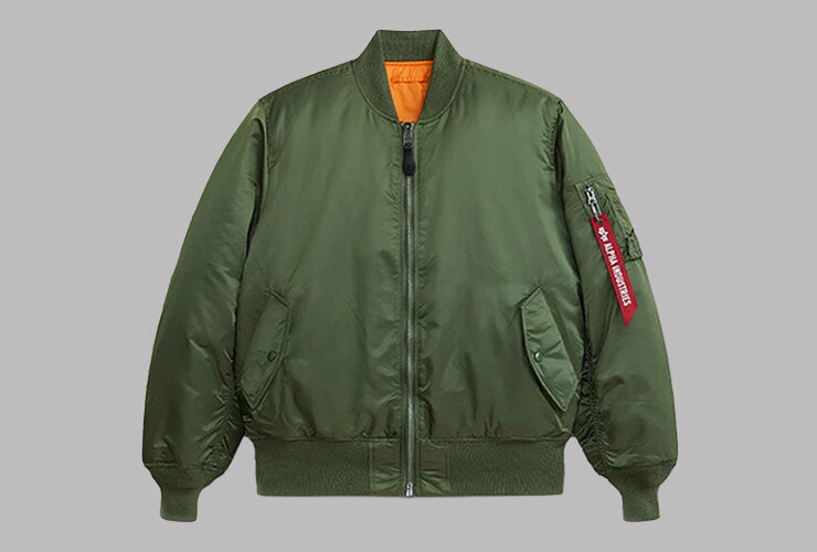 美品 ALPHA INDUSTRIES MA-1 カーキ M フライトジャケット MA-1 JACKET ｜Alpha Industries｜ - mix.tokyo