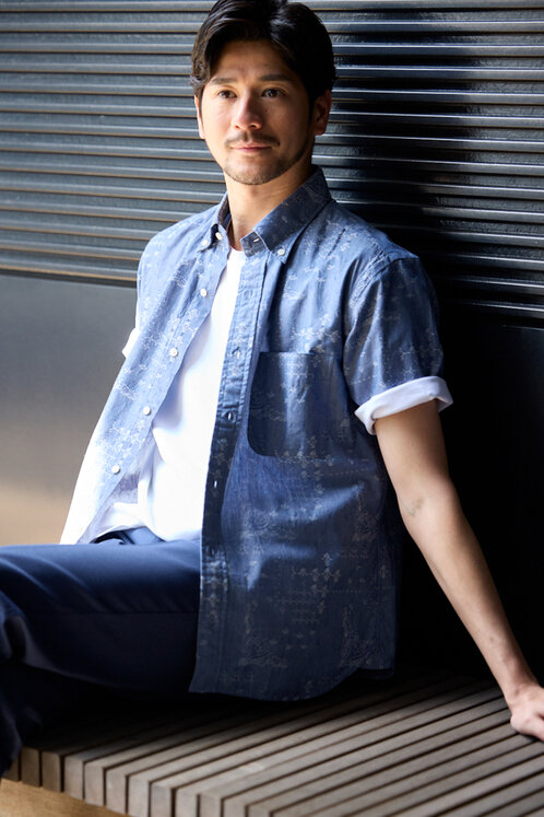 PAISLEY JAQUARD SHIRT