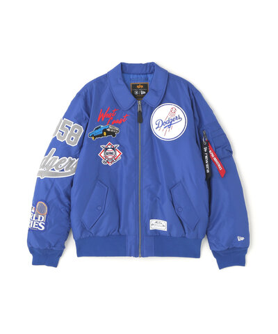 MA-1 FLIGHT JACKET ロサンゼルス・ドジャース　ブルー