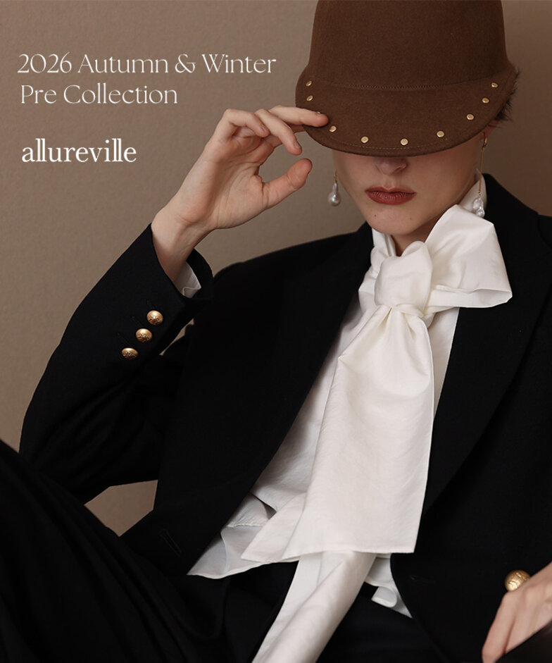 【allureville】2026 Autumn & Winter Pre Collection