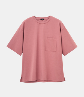 ストレッチコットンブレンドポケットTシャツ