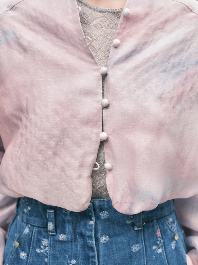 Triple-Layer Aurora-Dyed Jacket